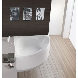 Badewanne Spectra Eck 1400 mit loser Schürze