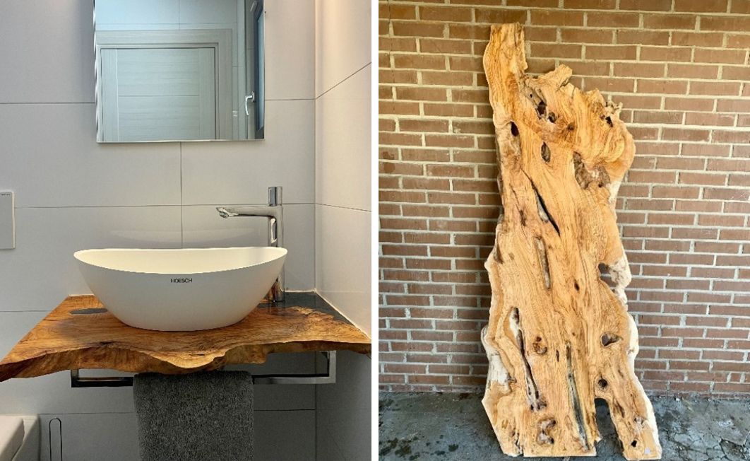 Holz im Bad? Naturnähe und Wärme!