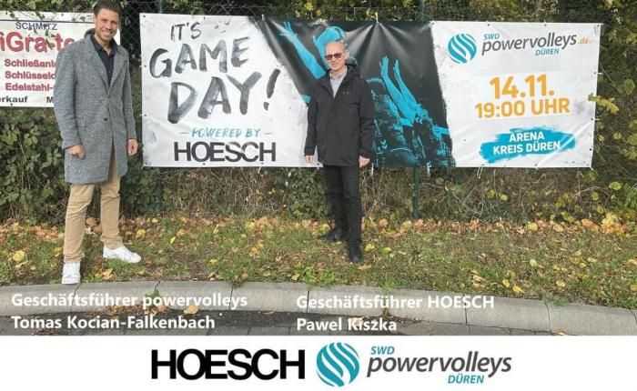 Gemeinsam Stark: Unsere Unterstützung für die Bundesliga Volleyball Mannschaft